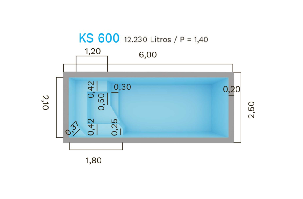 KS 600 Infinity Slim Spa