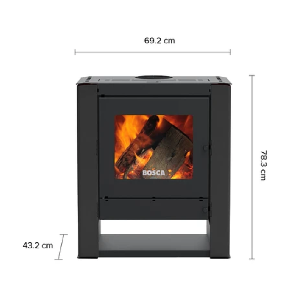 Lareira Bosca Gold 500 Charcoal